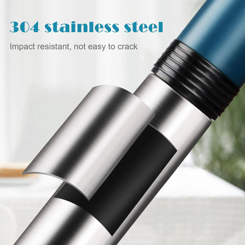 Electric Air Drain Blaster Clog Remover With High Pressure Up To 80 PSI showing 304 stainless steel durable handle