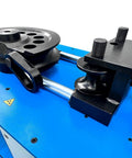 Close-up of 7HP Programmable Electric Hydraulic Tube And Pipe Bender With 3 Inch And 2-3/8 Inch Dies Included