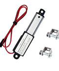 Electric Micro Linear Actuator 12V - 2" Stroke, 64N/14.4lb, Speed 0.6inch/s Mini Waterproof Motion Actuator Small 12 V DC, w/Mounting Brackets, for Sofa Massage Recliner TV Table Cabinet Window Lift - Buy Bearings online - Fast US Shipping
