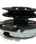 Side view of Electric PTO Clutch & Wire Harness for Cub Cadet RZT-L54KH, RZT-L54KW, RZT-S54 showing pulley and connections.
