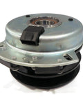 Front view of Electric PTO Clutch & Wire Harness for Cub Cadet RZT-L54KH, RZT-L54KW, RZT-S54 with bearing and pulley visible