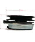 Side view of the Electric PTO Clutch fits Kutbota K3811-10130 with 7.25 inch pulley and 3 inch height