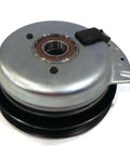 Electric PTO Clutch fits Kutbota K3811-10130, K381110130, K3811-10132, K381110132, metal construction, side view, pulley visible