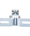 Efficient electric hoist trolley with six wheels for smooth garage lifts, compatible with 1-5/8 inch wide strut channel