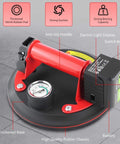 Glass Suction Cups Electric Vacuum Lifter With One Touch Eight Inch Auto Lift 440 Lbs Heavy Duty Gripper shown on gray surface