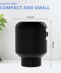 Electric Pump For Vacuum Storage Bags And Vacuum Sealer Bags Portable Air Pump For Quick Air Removal Compact Black Design