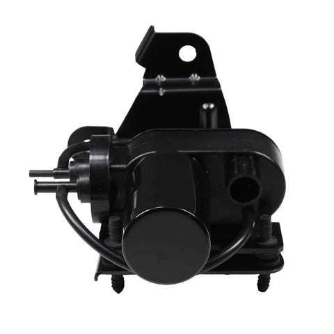 Front view of Electric Vacuum Pump Replacement 904-214 for Dodge Ram 2500 3500 5.9L 2003 2004, Ford F250 F350 1999-2010 with sensor.