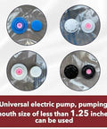 Universal valves for Powerful Electric Air Pump For Vacuum Storage Bags Space Saver For MEIQIHOME Bags Only