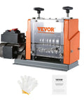 Automatic Electric Wire Stripping Machine 60W with Visible Stripping Depth Reference, gloves and manual included.