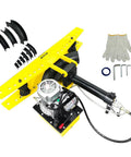 Electro Hydraulic Pipe Bender Machine For Round Tubes Up To 4.49 Inch Outer Diameter With 0.236 Inch Wall Thickness 110V, includes die sets and tools.