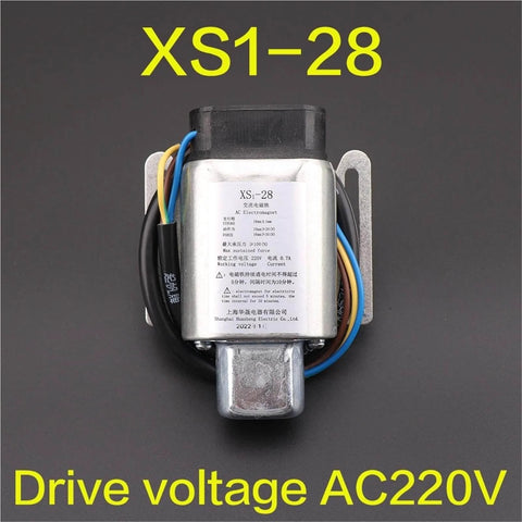 Built Tough Electromagnet XS1 28 For Elevator Speed Limiter Travel Switch DC24V One Piece Industrial Magnet With AC220V Compatibility