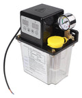 Automatic Electromagnetic Lubrication Pump 110 Volt Self Lubricating System with encrypted oil cap and precision pressure gauge