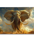 3000 Piece Elephant Jigsaw Puzzle For Adults With Storage Box And HD Poster, majestic elephant scene in wooden puzzle.