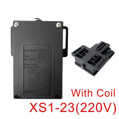 Elevator Travel Switch Set XS1-23 XS2-23 XS1-24 220V 24V Black Limit Switch Micro Switch Industrial Pro Grade Heavy Duty