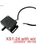 Black Elevator Travel Switches No Frills For Machine Room-Less Elevators 220V 24V Ready To Install Speed Limiter Accessory XS1-24 with wire