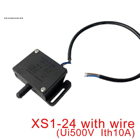 Black Elevator Travel Switches No Frills For Machine Room-Less Elevators 220V 24V Ready To Install Speed Limiter Accessory XS1-24 with wire