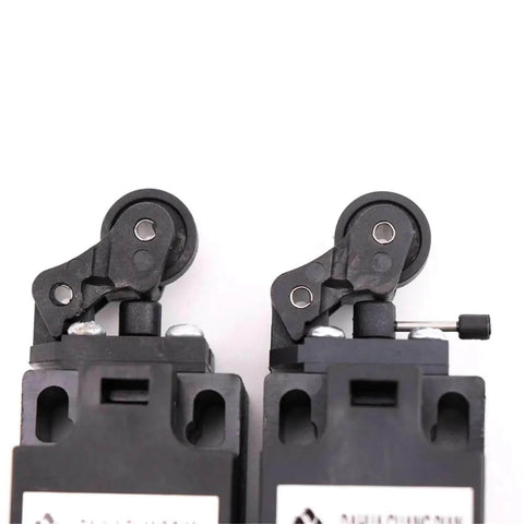 Close-up of Elevator Speed Limiter Buffer Tension Wheel Switch with Manual and Automatic Reset, TR236-11Yr ZR231-11Yr