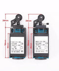 Front view of Elevator Speed Limiter Buffer Tension Wheel Switch With Manual Reset And Automatic Reset Pro Grade Heavy Duty Models TR236 11Yr ZR231 11Yr