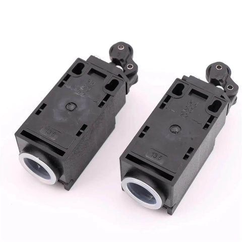 Pro Grade Elevator Speed Limiter Buffer And Tension Wheel Switch With Manual Reset And Automatic Reset Wheel Equipped TR236 11Yr ZR231 11Yr Industrial Replacement Part For Safe Lift Control, black, close-up.