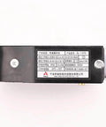 Side view of Elevator Speed Limiter Safety Switch Electromagnetic KG115-02 KG115-03 EL-1375 with labels and specifications