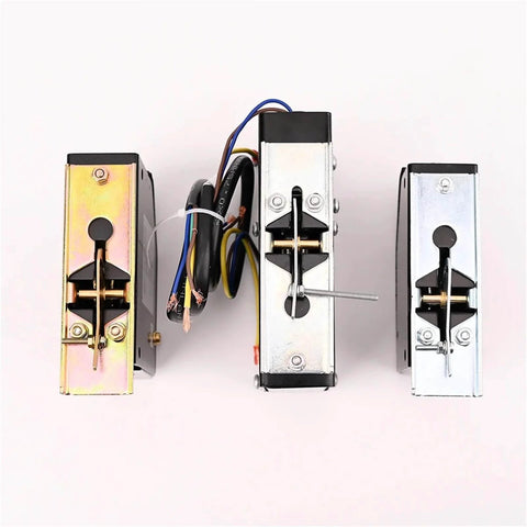 Elevator Speed Limiter Safety Switch Electromagnetic KG115-02 KG115-03 EL-1375 front view showing heavy-duty metal casing and wiring.