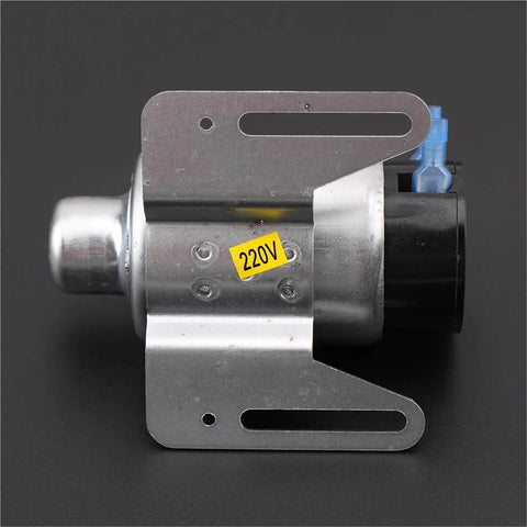 Side view of 1 Piece Elevator Speed Limiter Travel Switch With AC Electromagnet XS1-25, rugged metal design, 220V label