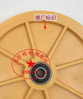 Close-up of Speed Limiter Tensioner For Elevators 3300AP GBP 839317 Diameter 200x19x6201, showing part number.