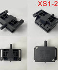 Elevator Travel Switch Kit For Machine Roomless Systems 220V And 24V Heavy Duty Speed Limiter Accessories, front and back view
