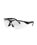 Elite Sport Shooting Glasses with Anti Fog UV Ventilated Comfort for Hunting, featuring polycarbonate lenses and black frame.