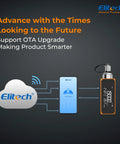 Elitech Pro Grade 12 CFM HVAC Vacuum Pump with digital interface, OTA upgrade, app integration, and modern design