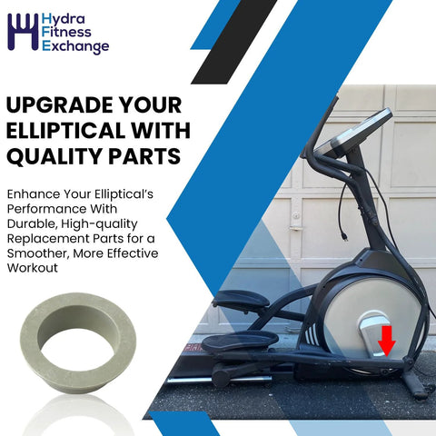 Lower Handle Bar Plastic Bushing And Spacer Replacement Part P060451 with elliptical machine for smooth movement