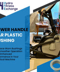 Lower Handle Bar Plastic Bushing And Spacer Replacement Part P060451 with plastic sleeve bearings for elliptical machines, shown with equipment