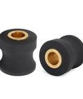 Replacement Roller Wheels For Eclipse 1100HR A Elliptical Pair With Enhanced PU And Spiral Grooved Bronze Bushing For Quiet, Long Lasting Operation