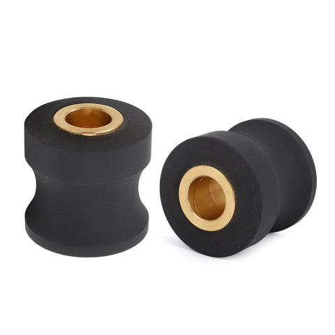 Replacement Roller Wheels For Eclipse 1100HR A Elliptical Pair With Enhanced PU And Spiral Grooved Bronze Bushing For Quiet, Long Lasting Operation