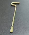 Emergency Keys for Interior Privacy Doors Ten Pack Compatible with Bedroom and Bathroom Levers and Knobs