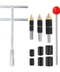 Emergency Pipe Water Stopper Kit With Hot Melt Seal Needle And Stop Pin For Quick Plumbing Leak Repair Durable Tool For Pros And DIY Home Plumbers For Pro Installations including T-wrench, PPR needles, release pin, and rubber sleeves