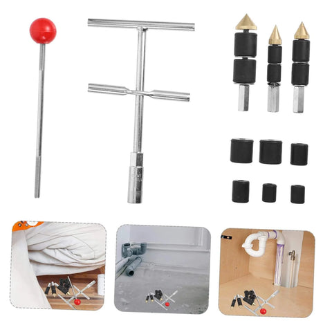 Emergency Water Stopper Kit And Leak Repair Tool Set with various tools for plumbing, DIY friendly and easy to use.