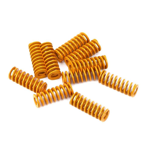 Ender 3 Bed Leveling Springs Pack Of 10 By FYSETC 8mm OD 20mm Length Compression Die Springs displayed on white background
