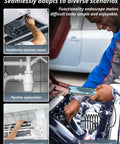 Endoscope Camera with Light used in ventilation, pipeline, air-conditioning, and automotive repair scenarios.