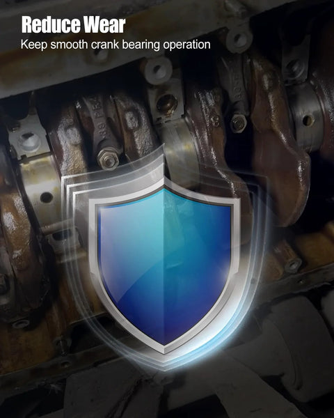 Main And Rod Bearings Kit For Chevy Small Block V8 Engines 1968 To 2002 5 0L And 5 7L Rebuild durability shield image