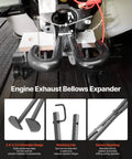Image of the Alpha Bravo Gimbal Bearing Alignment Puller Set with Bellows Expander Tools for Outdrives