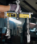 Engine Load Leveler 1500 Lb Capacity For Steel Engine Hoists And Shop Cranes With Adjustable Handle in garage setting