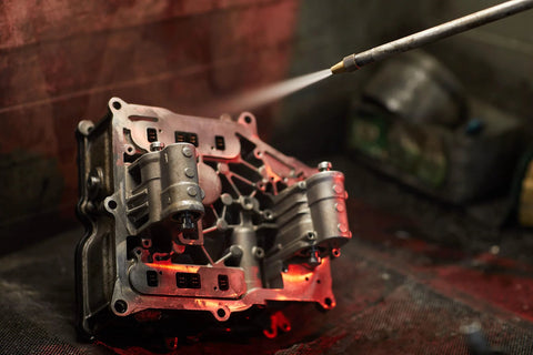 Glass Bead Blast Media For Precision Finishing Medium Grit 60 80 Mesh In An 8 Pound Bag 3.6 Kilograms Gentle Abrasive For Debris Removal