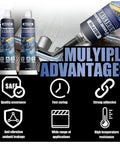 Oil Resistant Engine Silicone Sealant Gasket Maker, Sensor Safe And Flexible RTV Sealant For Engine Gaskets, Tough and OEM Standard, Two Tubes, shown with application advantages like fast curing and high temperature resistance