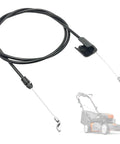 Engine Zone Control Cable Replacement delivers a precise fit and durable build for HU700 series mowers, coiled with mower illustration