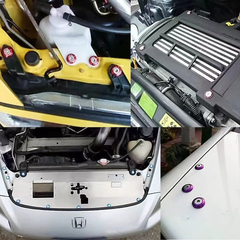 Pop Back Up Washers For 1/8 Inch Rivets Corrosion Resistant Aluminum 255 Pcs installed in automotive engine bay