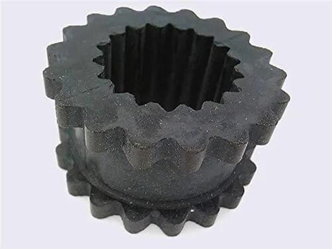 Flexible EPDM Coupling Sleeve For 3J 1 Inch OAL Shaft And 1-7/8 Inch OD Three Piece Solid Design Ready To Install Mechanical Coupling Sleeve