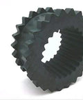 Flexible EPDM Coupling Sleeve 7J One Piece Solid For Motors And Gearbox Clutch Systems By TB Woods, OAL 2 3/16 Inches, OD 4 11/32 Inches