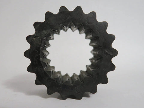 4J Sleeve Coupling Insert EPDM Rubber For 4JE Shaft Couplings TB Woods Compatible Heavy Duty Seal SF Plus, front view