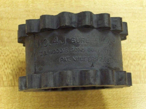 Heavy Duty 4JE EPDM Shaft Coupling for Industrial Machinery by TB Woods New In Factory Box Rubber EPDM Flexible Coupling
